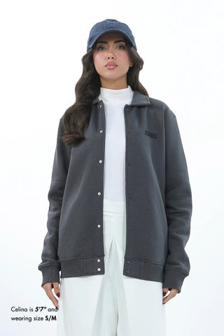 Varsity Jacket - Titanium Grey