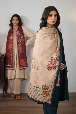 Mashal (Flame) Stole - Blue