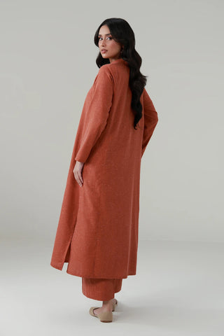 Kalidaar Co-Ord Set - Burnt Orange