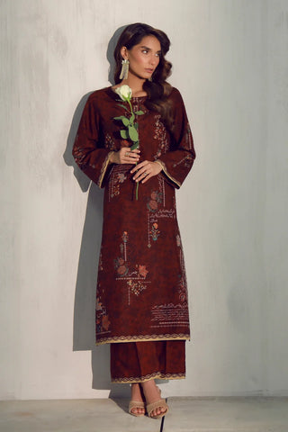 Mashal (Flame) Co-Ord Set - Plum