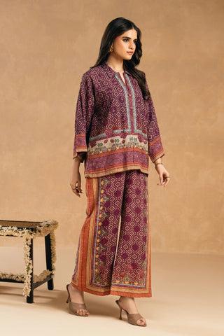 Azka (Pure) Co-Ord - Magenta