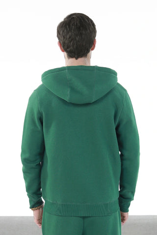 Zipper Hoodie - Great Green