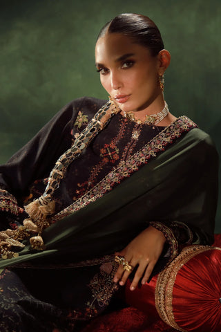 Kanwal (Water Lily) Set - Deep Green