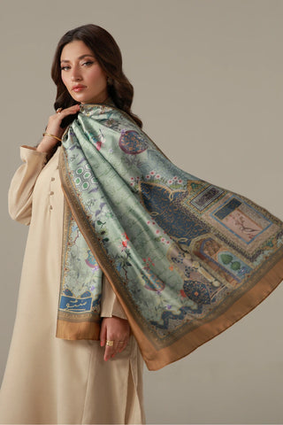 Nikhat (Floral Scent) - Scarf