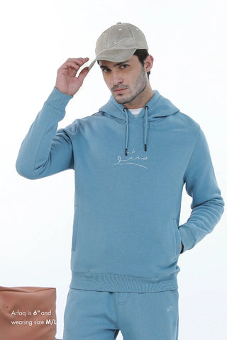 Pullover Hoodie - Mist Blue