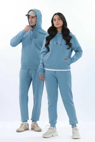 Pullover Hoodie - Mist Blue