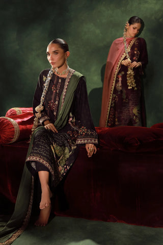 Kanwal (Water Lily) Set - Deep Green