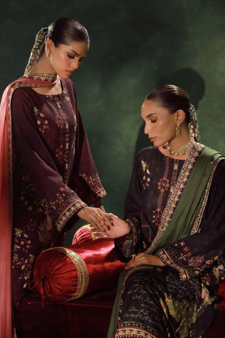 Kanwal (Water Lily) Set - Deep Purple