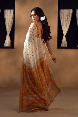 Sunehri (Golden) - Saree