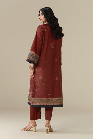Muskaan (Smile) Co-ord Set - Plum