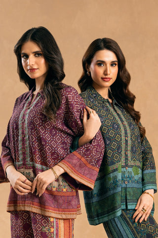 Azka (Pure) Co-Ord - Magenta