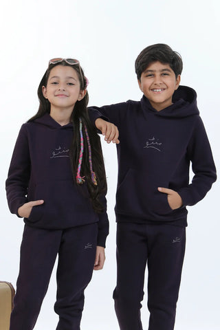 Pullover Hoodie (Kids) - Deep Purple