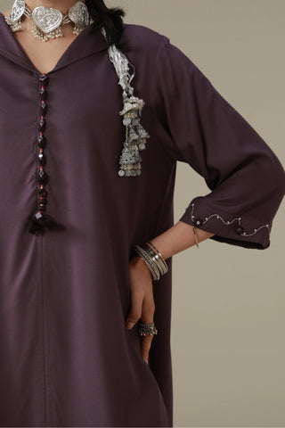 Sheesh (Glass) Co-Ord Set - Purple