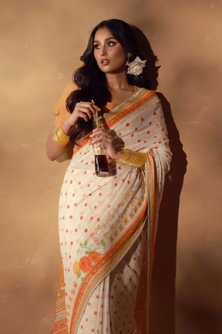 Sunehri (Golden) - Saree