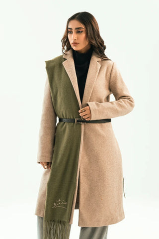 Cashmere Stole - Matcha Green