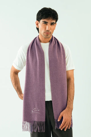 Cashmere Stole - Dusky Mauve