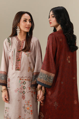 Muskaan (Smile) Co-ord Set - Beige