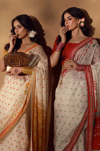 Sunehri (Golden) - Saree