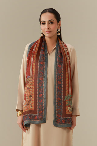 Nigarish (Inscription) - Scarf