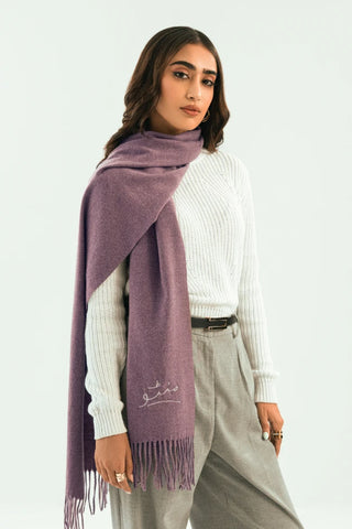 Cashmere Stole - Dusky Mauve