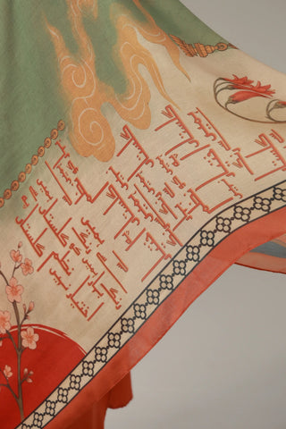 Gul-e-Lala (Tulip) - Scarf