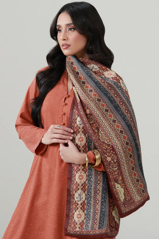 Nazakat (Softness) Stole - Maroon