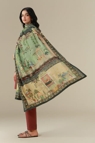 Gul Mohar (Flamboyant) - Odhni