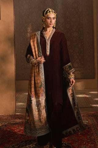 Shirin (Delightful) Velvet Shawl