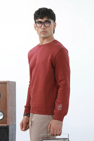 Talaash Sweatshirt - Brick Rust