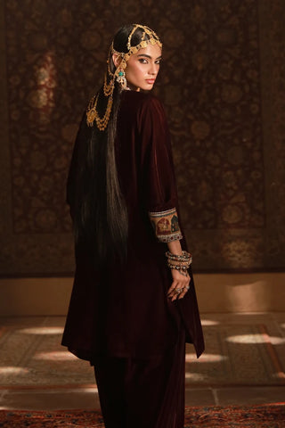 Shirin (Delightful) Velvet Set