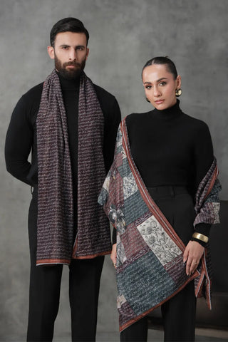 Guzarish (Request) Velvet Stole