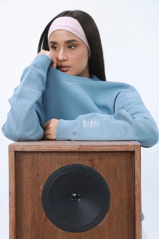 Talaash Sweatshirt - Mist Blue