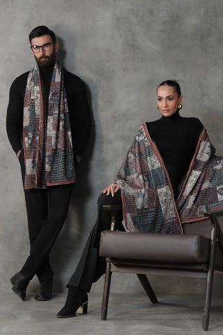 Guzarish (Request) Velvet Stole