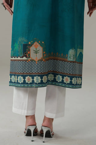 Zarghun (Blooming) Kurta