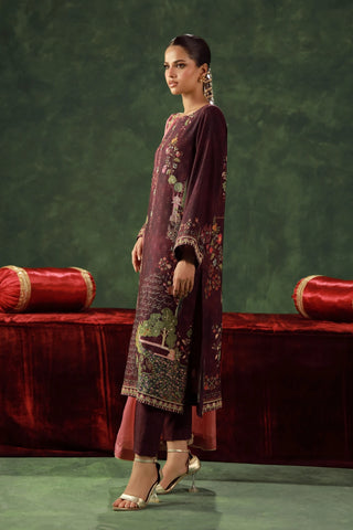Kanwal (Water Lily) Set - Deep Purple