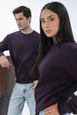 Talaash Sweatshirt - Deep Purple