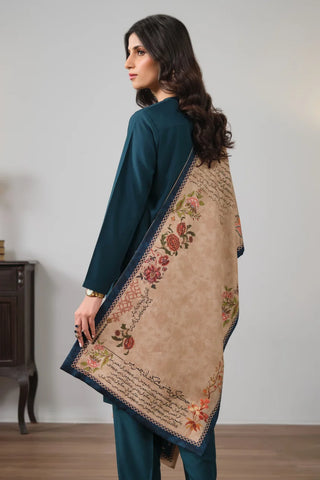 Mashal (Flame) Stole - Blue