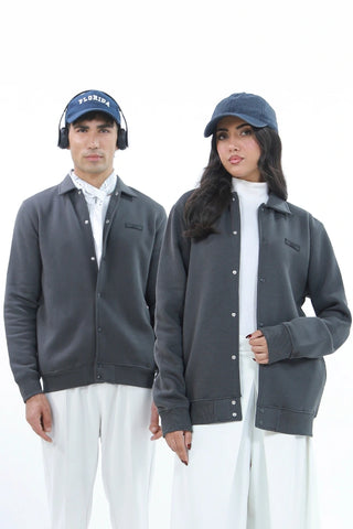 Varsity Jacket - Titanium Grey