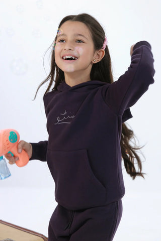 Pullover Hoodie (Kids) - Deep Purple