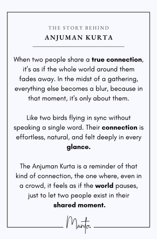 Anjuman (Beautiful Gahthering) - Black Kurta