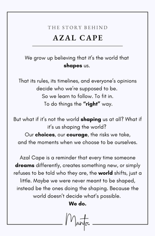 Design Philosophy of Azal Cape