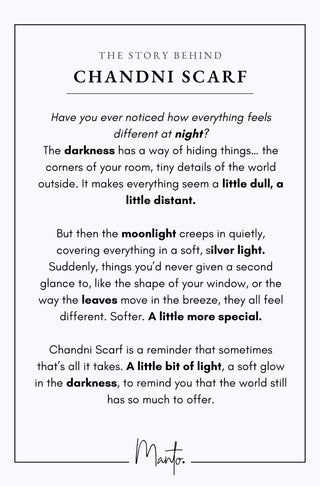 Chandni (Nightshine) Scarf