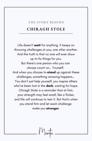 Design Philosophy of Chiragh Stole