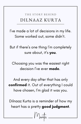 Dilnaaz (Beautiful Heart) Kurta