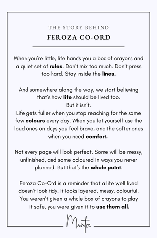 Feroza (Royal Turquoise) Co-Ord Set