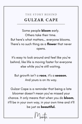 Design Philosophy of Gulzar Cape