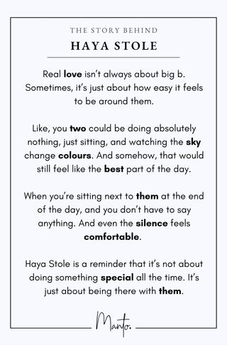 Haya (Modesty) Stole - Green