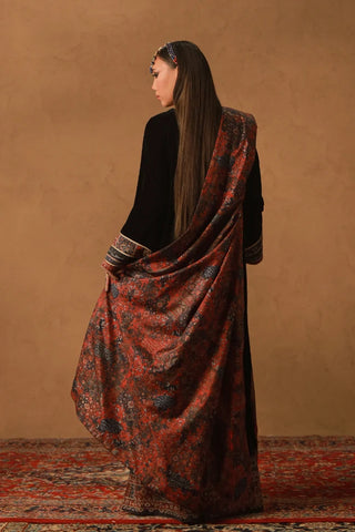 Khumar (Euphoria) Velvet Shawl