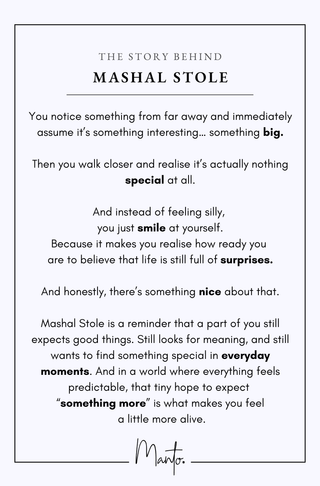 Mashal (Flame) Stole - Plum