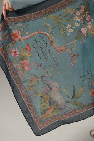 Gul Aara (Floral) - Scarf